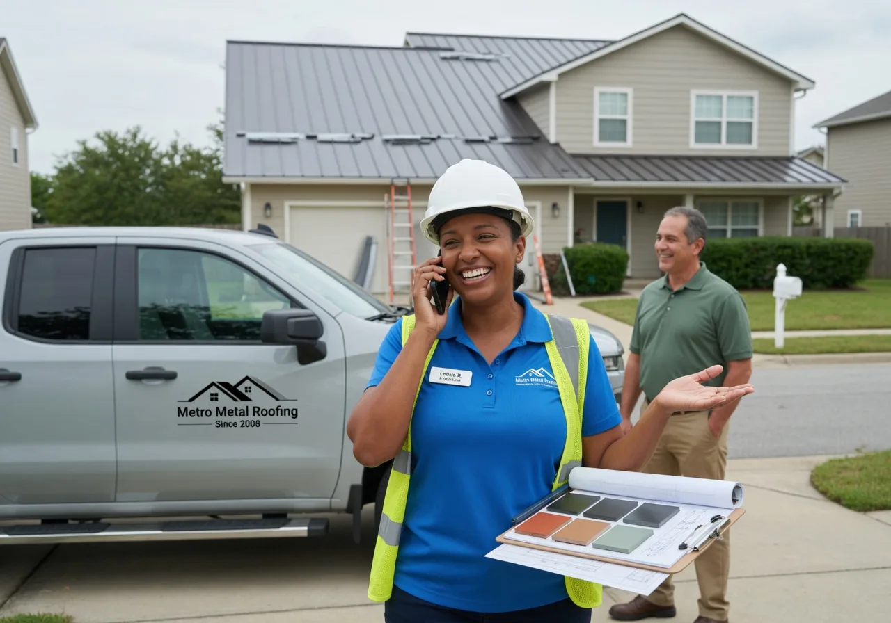 Storm Damage Metal Roof Repair in Tannersville, PA